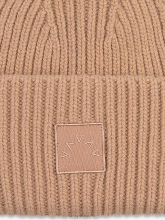 BD04L521 zand cresta geribde muts vrouwen Varley accessoires