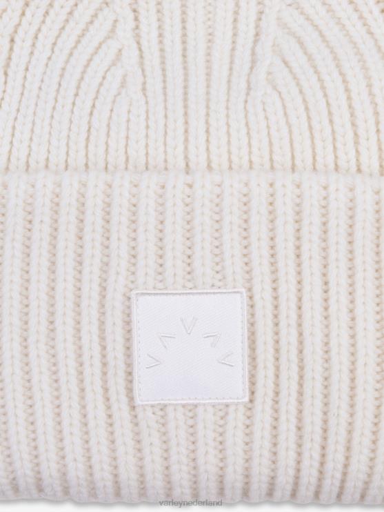 BD04L523 zilverreiger cresta geribde muts vrouwen Varley accessoires