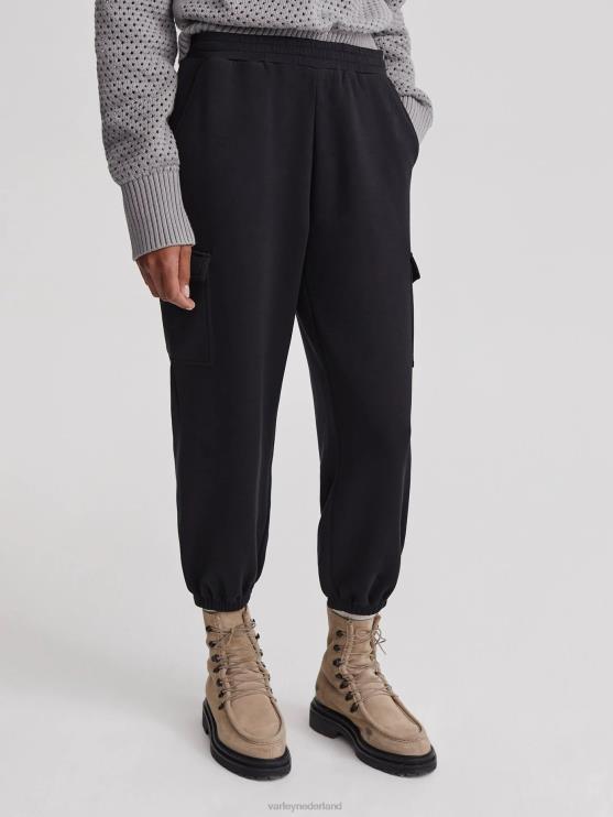 BD04L367 zwart clarice broek vrouwen Varley kleding