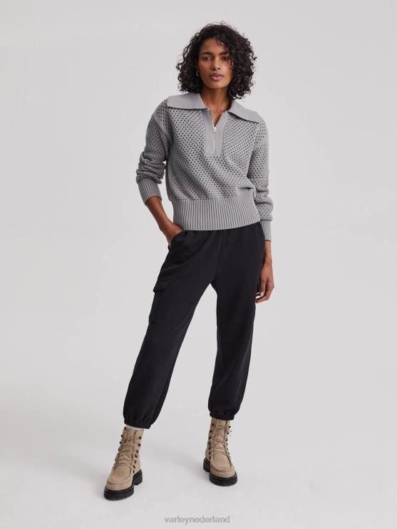 BD04L367 zwart clarice broek vrouwen Varley kleding