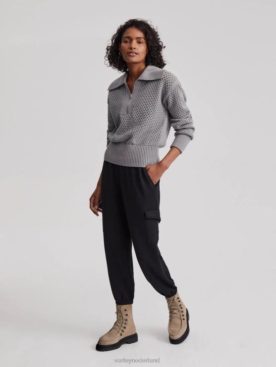 BD04L367 zwart clarice broek vrouwen Varley kleding