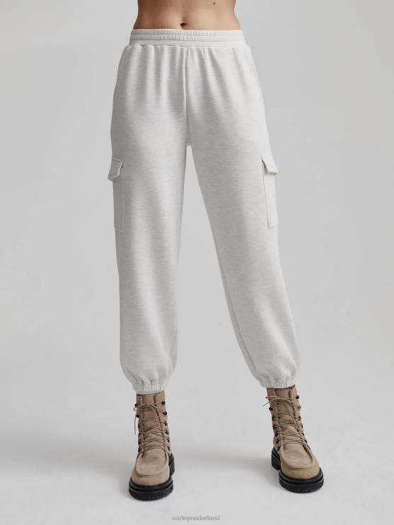 BD04L368 ivoor mergel clarice broek vrouwen Varley kleding
