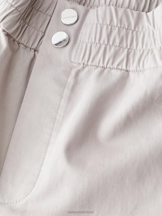 BD04L372 witkop grijs camino broek vrouwen Varley kleding