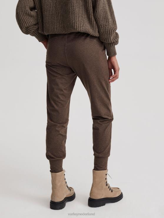 BD04L374 diepe chocolade mergel hertog jogger vrouwen Varley kleding