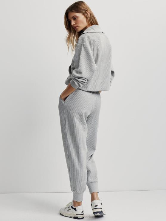 BD04L378 salie heide mergel ascot joggingbroek vrouwen Varley kleding