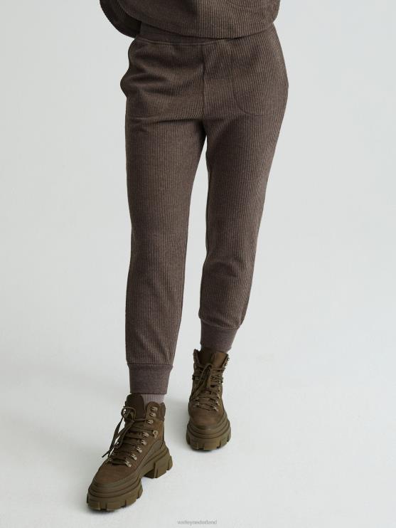 BD04L381 chocolade mergel russel joggingbroek vrouwen Varley kleding