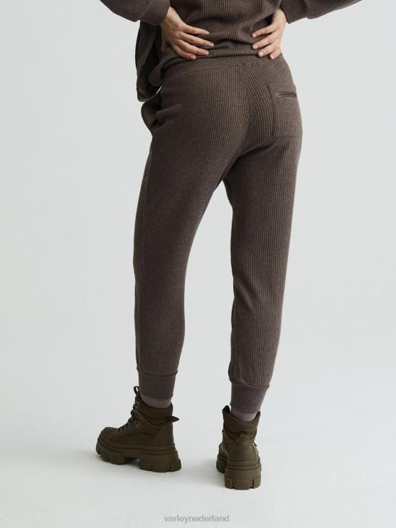 BD04L381 chocolade mergel russel joggingbroek vrouwen Varley kleding