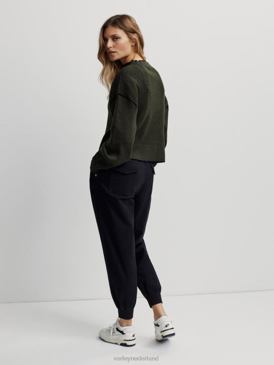 BD04L394 zwart donovan broek vrouwen Varley kleding