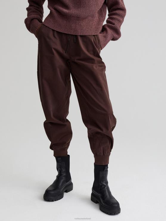 BD04L395 koffieboon donovan broek vrouwen Varley kleding