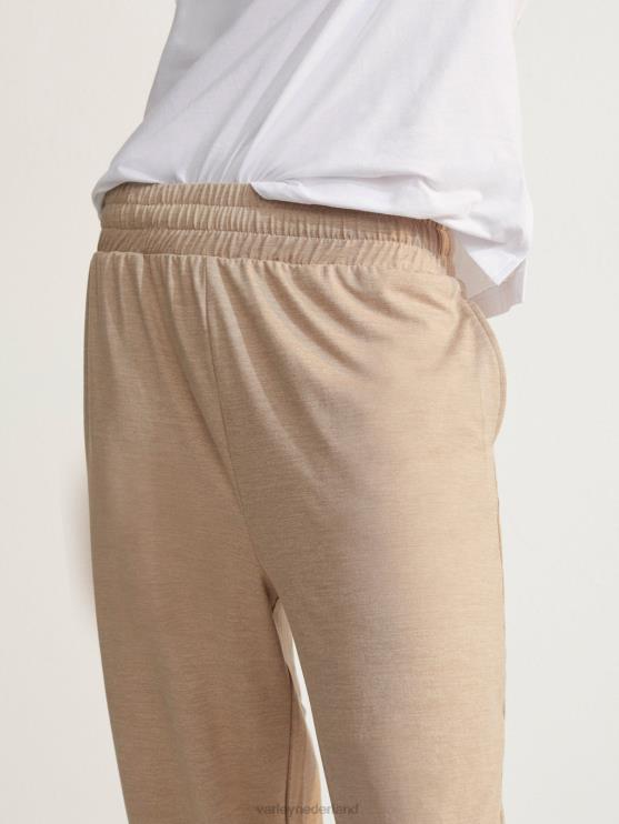 BD04L400 taupe mergel custer joggingbroek vrouwen Varley kleding