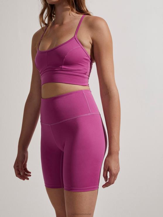 BD04L268 weide mauve laten we 7" kort gaan vrouwen Varley kleding