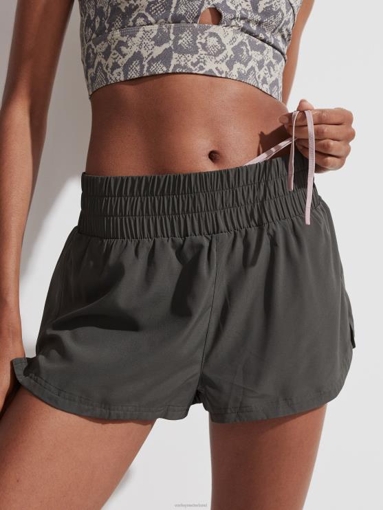 BD04L288 olijf steen Kallin loopt kort 1,5 " vrouwen Varley kleding