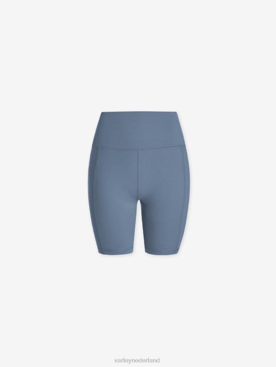 BD04L313 blauwe luchtspiegeling laten we gaan pocket short 7 