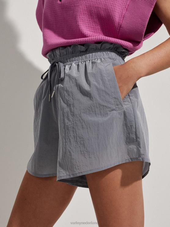 BD04L332 wind blauw tulair short met hoge taille 3