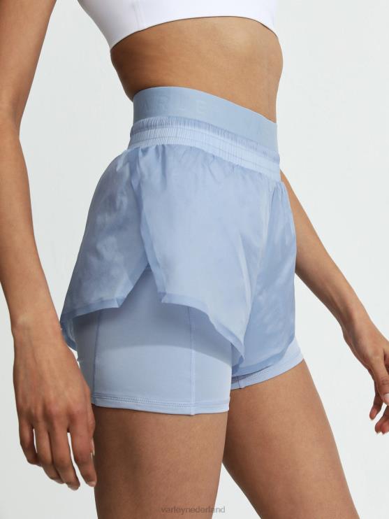 BD04L404 zen-blauw vrij kort vrouwen Varley kleding