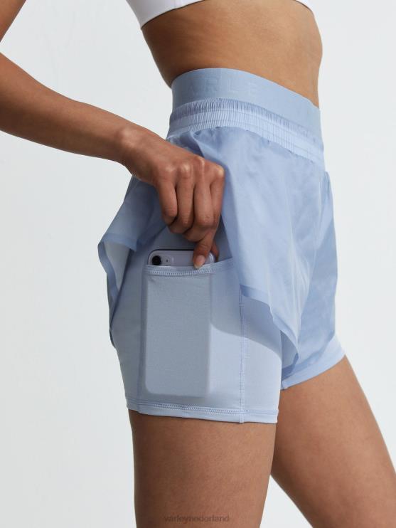 BD04L404 zen-blauw vrij kort vrouwen Varley kleding