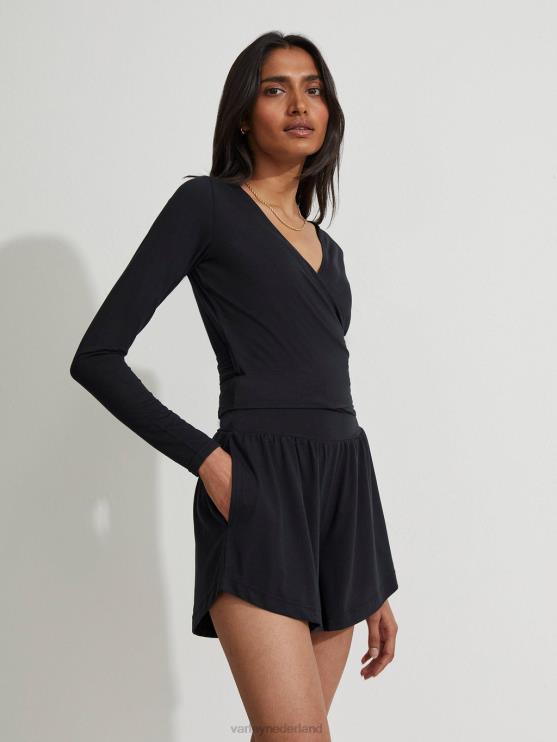 BD04L405 zwart windsor kort vrouwen Varley kleding