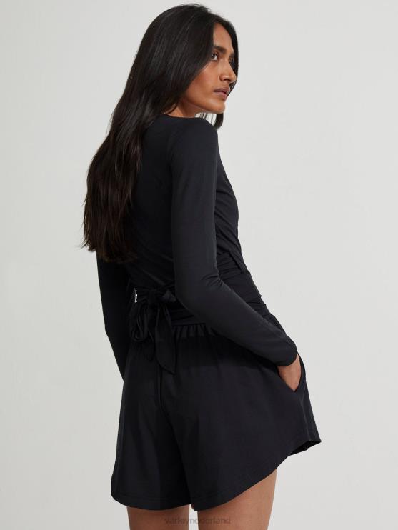 BD04L405 zwart windsor kort vrouwen Varley kleding