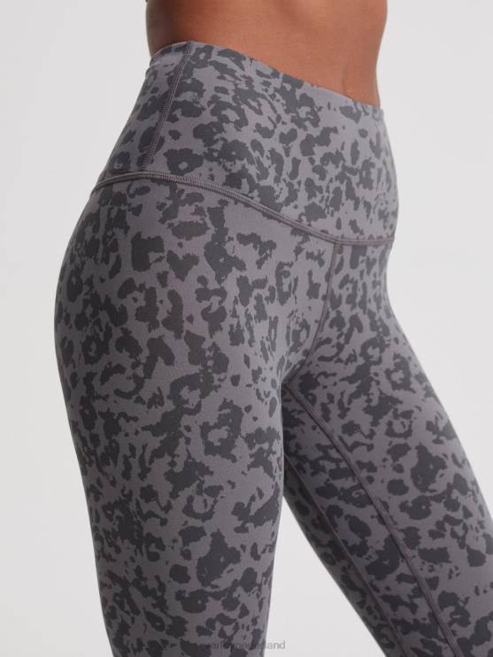 BD04L325 zwartgeblakerd vervormd dier let's move zakhoge legging 25