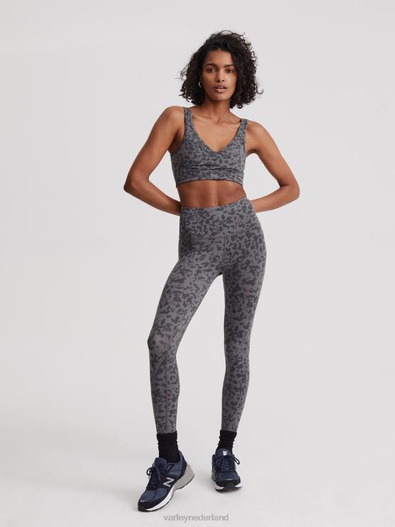 BD04L325 zwartgeblakerd vervormd dier let's move zakhoge legging 25