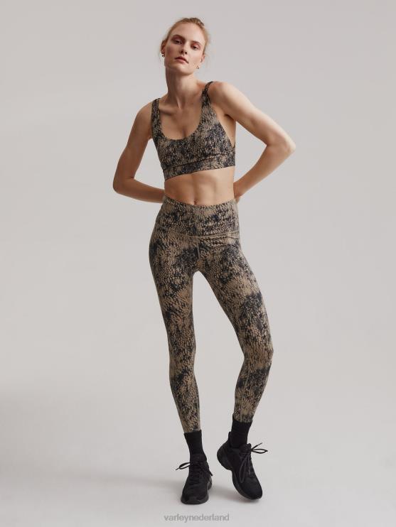 BD04L327 zachte taupe aligator let's move zakhoge legging 25