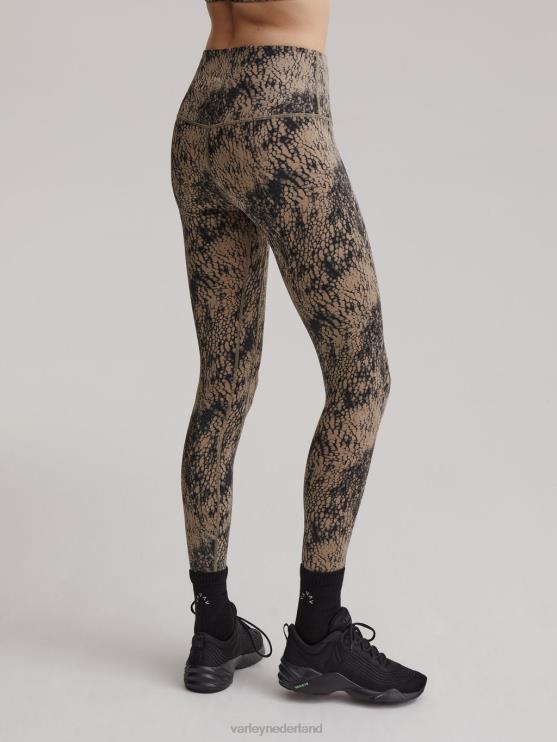 BD04L327 zachte taupe aligator let's move zakhoge legging 25