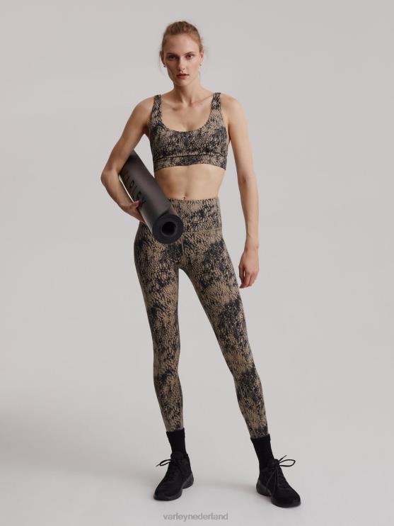 BD04L327 zachte taupe aligator let's move zakhoge legging 25