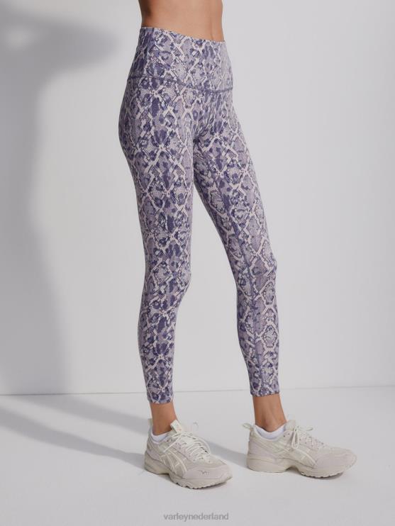 BD04L328 blauwe mix kanten slang let's move zakhoge legging 25
