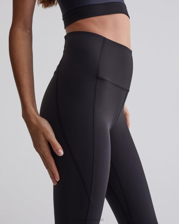 BD04L345 zwart let's go night running legging 25