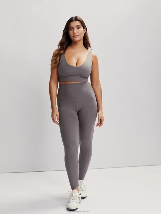 BD04L388 diepe houtskool altijd superhoge legging 25" vrouwen Varley kleding