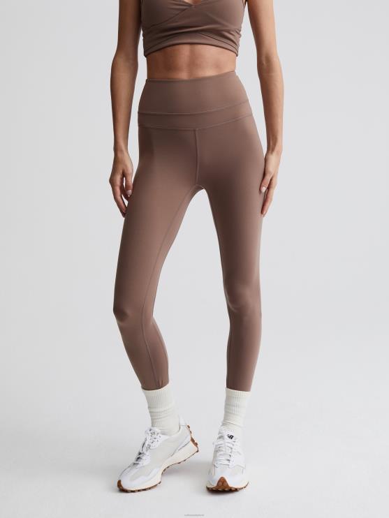 BD04L391 diep taupe let's move superhoge legging 25" vrouwen Varley kleding