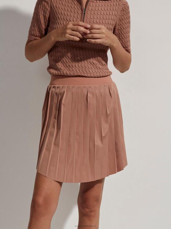 BD04L356 mokka mousse newman hoogbouw skort vrouwen Varley kleding