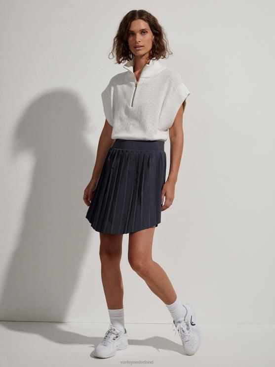 BD04L357 leisteen blauw newman hoogbouw skort vrouwen Varley kleding