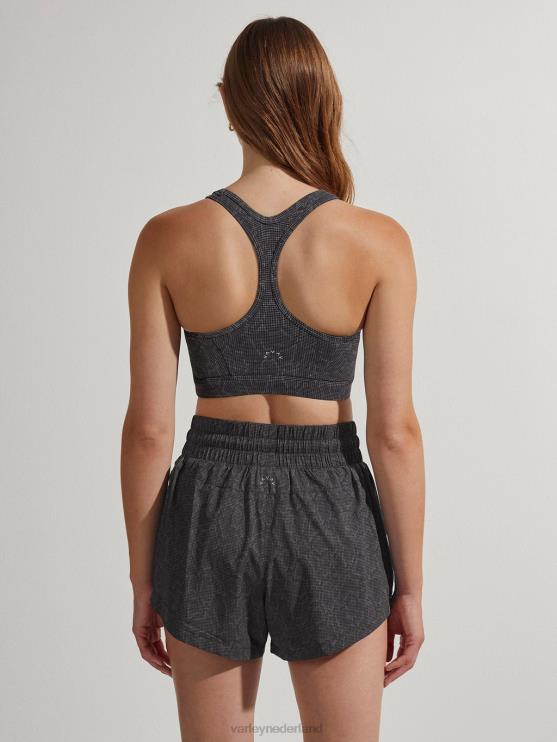 BD04L129 zwarte rasterslang laten we gaan park bh vrouwen Varley kleding