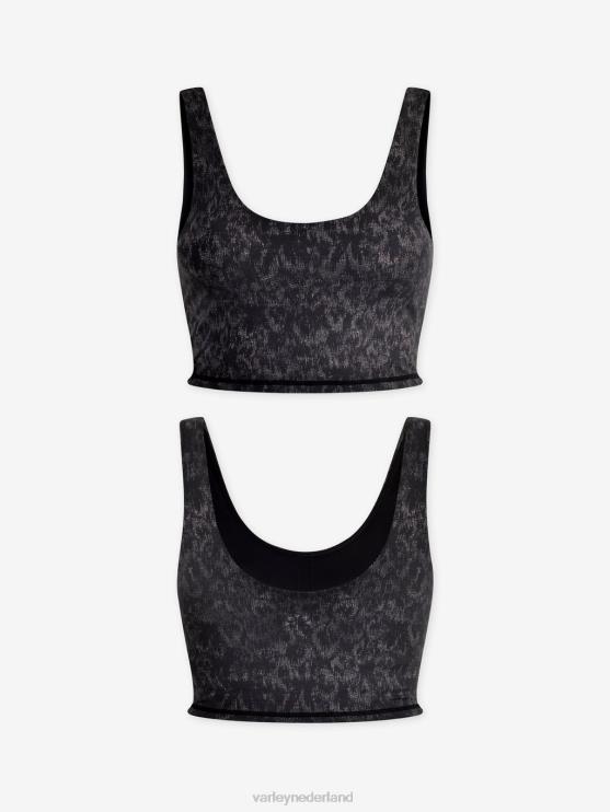 BD04L177 monochrome jachtluipaard laten we gaan walker bh vrouwen Varley kleding