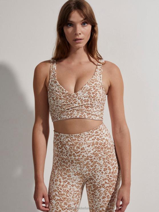 BD04L24 lichtbruin dier laten we Kellam BH verplaatsen vrouwen Varley kleding