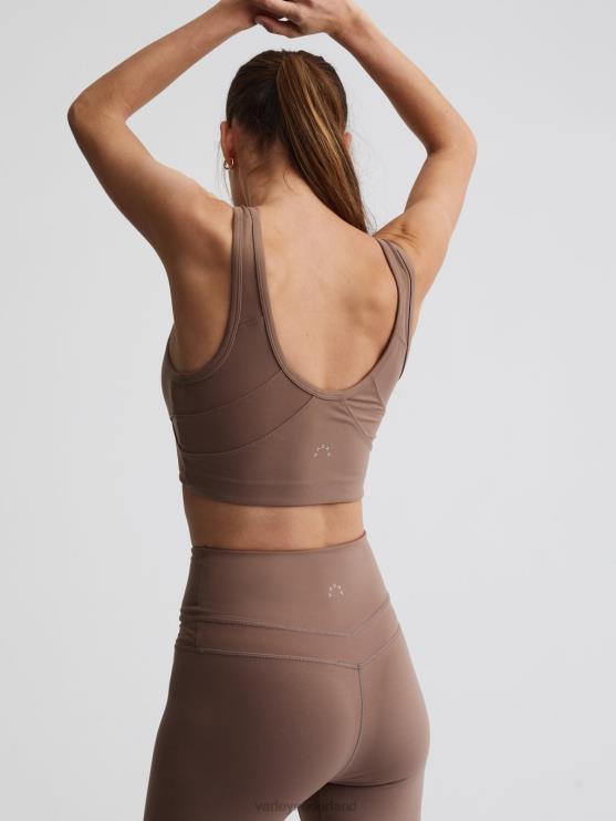 BD04L26 diep taupe laten we Kellam BH verplaatsen vrouwen Varley kleding