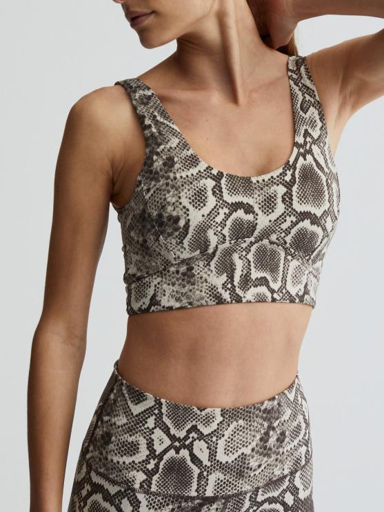 BD04L50 taupe ratelslang laten we gaan Elsie BH vrouwen Varley kleding