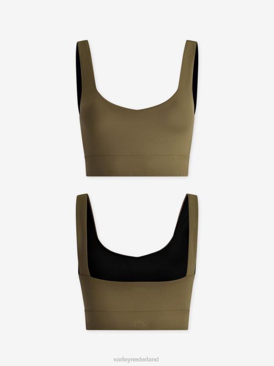 BD04L61 stoffig groen altijd edwards bh vrouwen Varley kleding