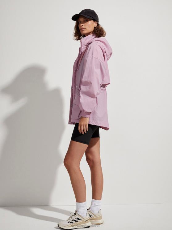 BD04L410 mauve mist nellie relaxed-fit windjack vrouwen Varley kleding