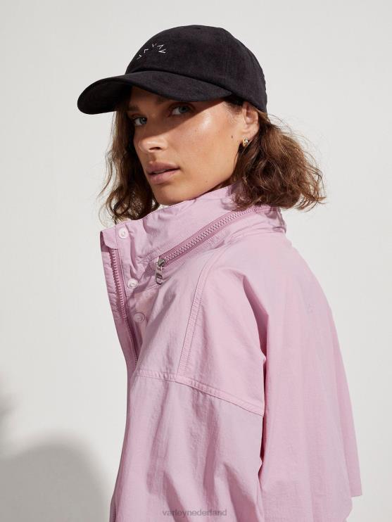 BD04L410 mauve mist nellie relaxed-fit windjack vrouwen Varley kleding
