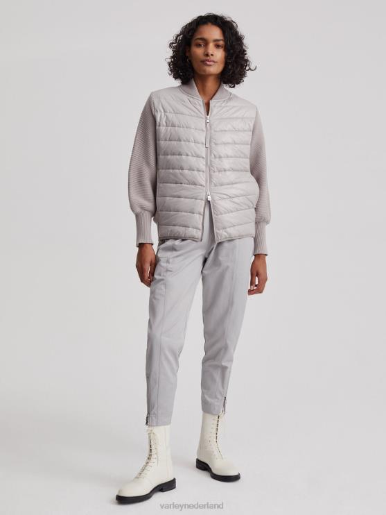 BD04L418 maan grijs larkin jas vrouwen Varley kleding