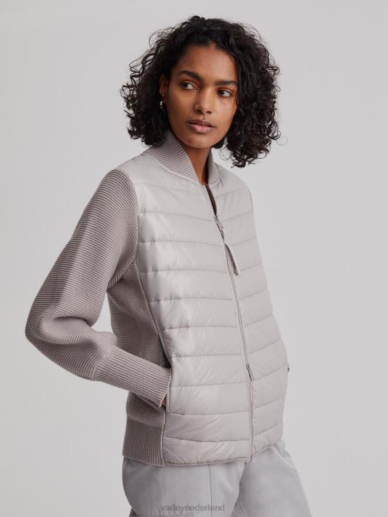 BD04L418 maan grijs larkin jas vrouwen Varley kleding