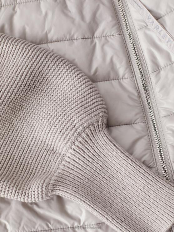 BD04L418 maan grijs larkin jas vrouwen Varley kleding
