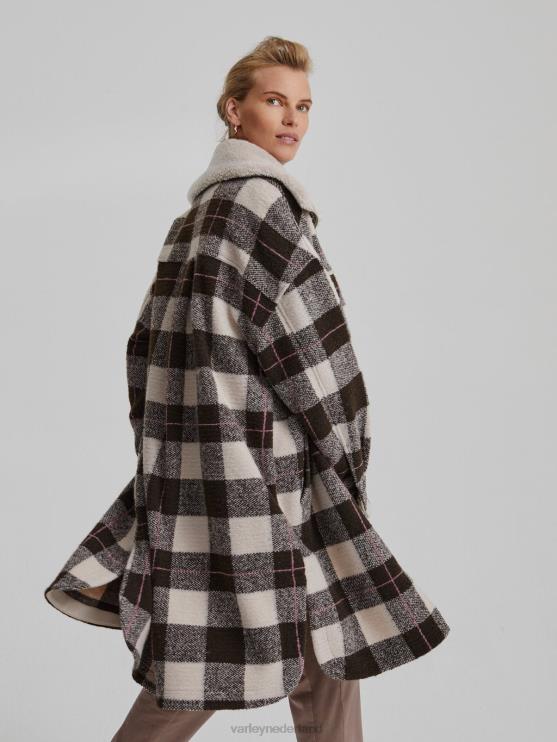 BD04L420 winterkoninkje macro controleren dikke vacht vrouwen Varley kleding