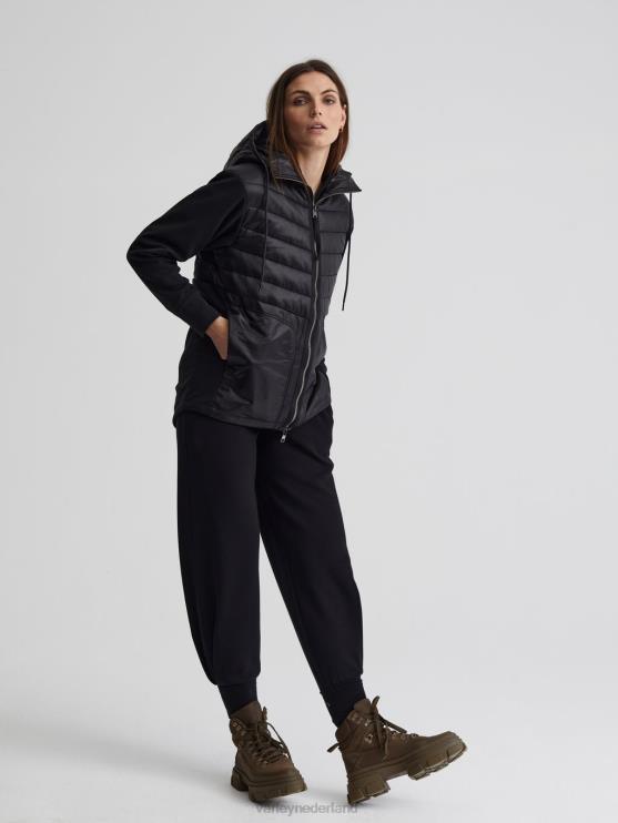 BD04L452 zwart kerwin jas vrouwen Varley kleding