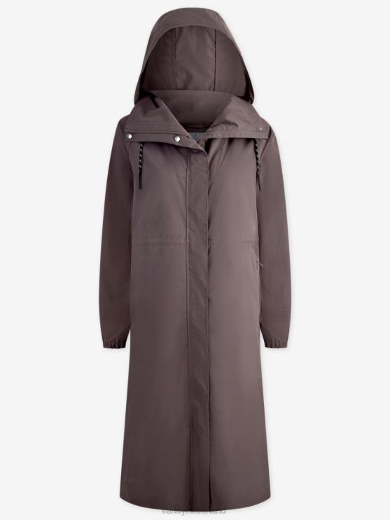 BD04L455 ijzer grove lange parka vrouwen Varley kleding