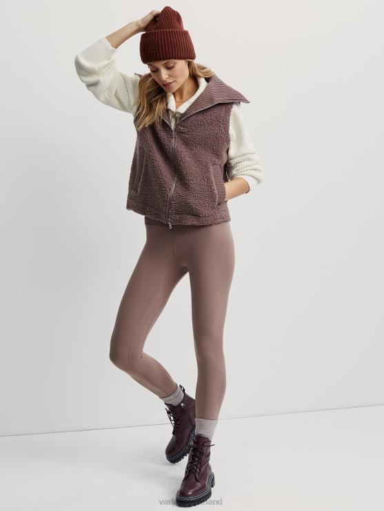 BD04L458 diep taupe espen gilet vrouwen Varley kleding