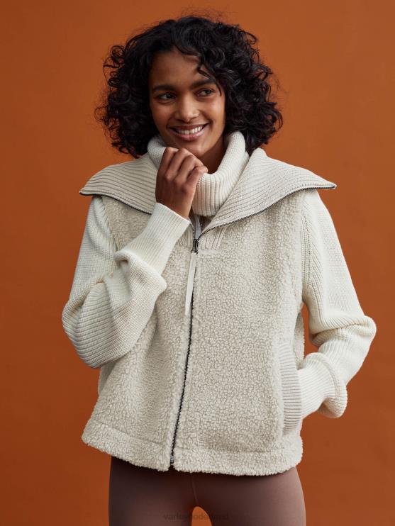 BD04L459 zandschelp espen gilet vrouwen Varley kleding