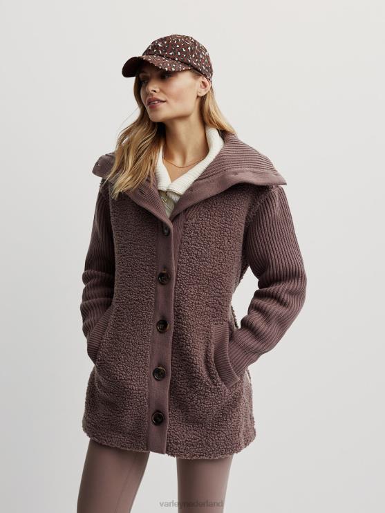 BD04L461 diep taupe elliot jas vrouwen Varley kleding
